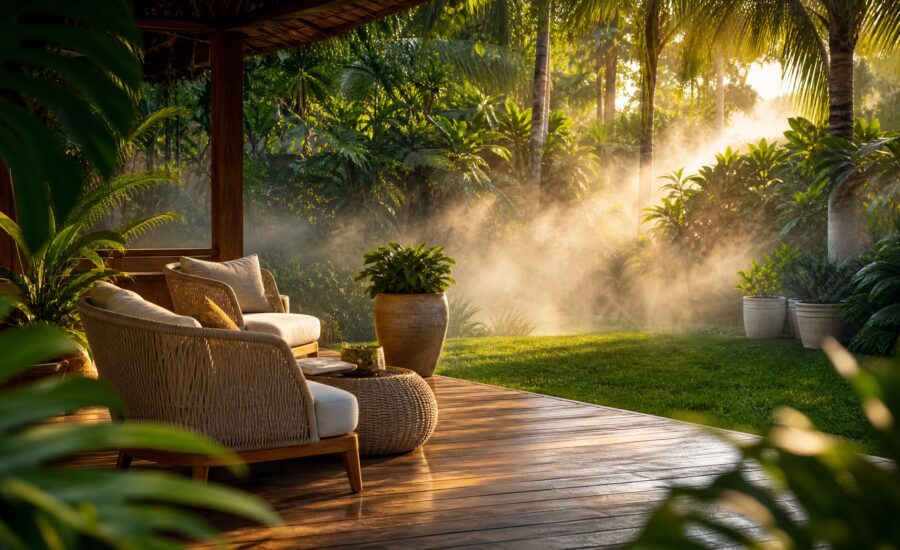 Fumigación de Mosquitos Exterior: Jardines y Patios Seguros